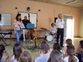 concert pédagogique dans une école